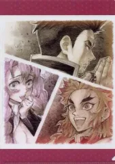 【中古】クリアファイル 悲鳴嶼＆杏寿郎＆甘露寺 提供イラスト(柱合会議・蝶屋敷編)A4クリアファイル 「鬼滅の刃」