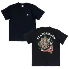 ELLEGARDEN エルレガーデン エレル SWALLOW 2022 グッズ Tシャツ 黒 (XXL) [XXL]