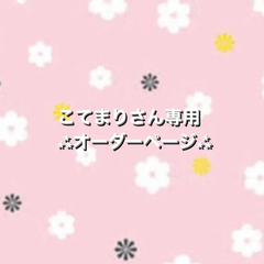 こてまりさん専用オーダーページ