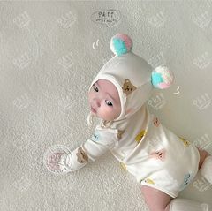 ikii Jelly Bear Romper 2set(ロンパース＋帽子set）