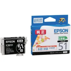 2024年最新】epson 純正インクカートリッジ icbk51の人気アイテム