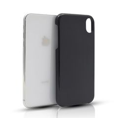 iPhonexs/iPhonex ケース マットブラック【柔軟性 TPU素材】擦り傷防止 指紋防止 衝撃吸収 着脱簡単 iPhonexs/iPhonex カバー 全面保護 軽量 薄型 携帯便利【ストラップホール付き】黒