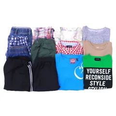 キッズ服 まとめ売り ボーイズ 男の子 140㎝ 春夏服 13点 中古