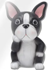 CIOP 【 どうぶつ メガネスタンド (いぬ 02) お悩みポーズ ブルドッグ 】 眼鏡 置き かわいい 可愛い おしゃれ フィギュア 卓上 メタルフレーム/サングラス/丸眼鏡/スクエア [いぬ 02]