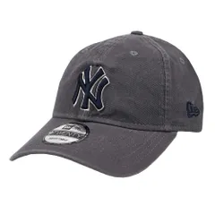 ニューエラ キャップ ミニロゴ NewEra ニューヨーク・ヤンキース 9TWENTY MLB LA NY メジャーリーグ メンズ レディース 帽子 定番 グレー
