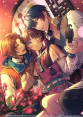 【中古】クリアファイル [単品] ハオラン＆ユーハン＆シュンリン A4クリアファイル 「Switchソフト 燃えよ! 乙女道士 ～華遊恋語～ スペシャルステラセット」 同梱特典