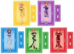 【中古】アクリルスタンド・アクリルパネル 全5種セット BIGアクリルスタンド 「映画 五等分の花嫁 描き下ろしイラスト チャイナドレスver. 当たり付き一撃缶バッジコレクション」 あたり景品