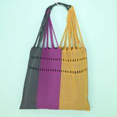 メキシコ製 ハンモックバッグ ストライプ 315