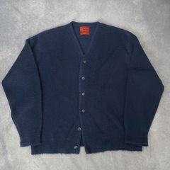 60s モヘア mohair Sears XL カーディガン ヴィンテージ 古着