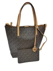 マイケルコース 2way トートショルダーバッグ ポーチ付き