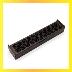 ★送料無料★ 香りラボside field 横置き香炉 線香立て 香炉 七宝文様 dark color 木目調 MDF
