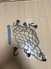 バイク荷台固定ネット&ロープ