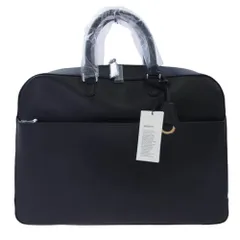 aniary アニアリ 33-01000 Leather レザー ブリーフ ビジネス バッグ ブラック系【新古品】【未使用】【中古】のサムネイル