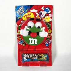 M&M Mini Round Candy Dispenser　エムアンドエムズ　ディスペンサー　ミニ　丸型　ヴィンテージ　アンティーク　アメトイ
