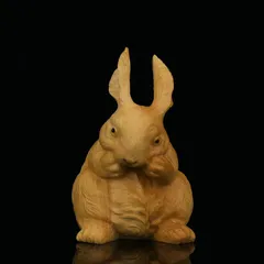 2025年最新】ウサギ 木彫り 置物の人気アイテム - メルカリ