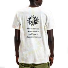 NASA タイダイTシャツ ネオンライオット■NEON RIOT  NASA Washed Tie-Dye Tee ■ ホワイト / M ■レア ナサ 半袖 海外限定