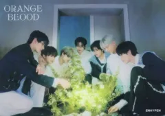 【中古】クリアポスター A4クリアポスター ENHYPEN 「CD ORANGE BLOOD」 Weverse Shop JAPAN 2形態セット購入特典