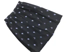 MACKINTOSH PHILOSOPHY マッキントッシュフィロソフィー 花柄 スカート size38/黒 ■◇ レディース