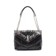 サンローラン SAINT LAURENT ショルダーバッグ ルルパファー 5774751EL001000 ブラック レザー ルル パファー ミディアム ショルダーバッグ レディース 新品のサムネイル