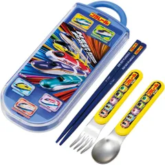 【新品・送料無料】プラレール 25 抗菌 食洗機対応 スライド式トリオセット (箸 フォーク スプーン ケース お名前シール付属) TACC2AG【ゆうパケット(ポスト投函)でお届け】