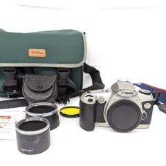 (ジャンク品)Canon EOS kiss一眼レフフィルムカメラ レンズ2本付き ジャンク品)Canon EOS kiss一眼レフフィルムカメラ レンズ2本付き