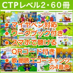 CTP Learn to Read レベル1 <48冊セット＞ 絵本+CD+日本語解説書
