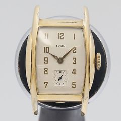 ジャンク品】ELGIN ミリタリーアナログ時計 24時間表示 - メルカリ