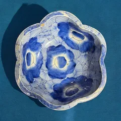 べろ藍　深鉢　大鉢　中鉢　器　２点 2025年最新】ベロ藍 大鉢の人気アイテム - メルカリ