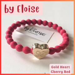ヘアアクセサリー【Gold Heart / Cherry Red】　by Eloise / バイエロイーズ