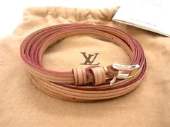 ■新品同様■ LOUIS VUITTON ルイヴィトン バッグ用 ショルダーストラップ 斜め掛け ライトブラウン系 AV9052