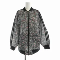 アディダスオリジナルス adidas originals W LONG BOMBER JACKET ブルゾンジャケット ジャンパー 総柄 M マルチカラー GN3029 /RO