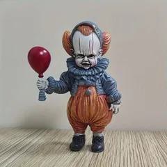 フィギュア 置物 ピエロ 単眼 目玉 道化師 ホラー 人形 インテリア