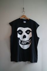 90s MISFITS CRIMSON GHOST CUTOFF Tシャツ ミスフィッツ クリムゾンゴースト