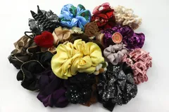 シュシュ・ヘアクリップ・ヘアゴム 26点セット ヘアアクセサリー まとめて 大量 レディース accessory 【中古】