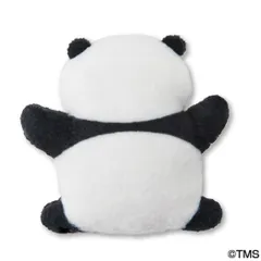 【メール便】パンダコパンダ ぬいぐるみバッジ ふわふわバッジ くっつきパンちゃん エンスカイ ぬいぐるみバッチ キャラクター グッズ 