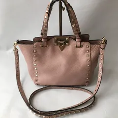 極美品VALENTINO ヴァレンティノ ロックスタッズファー付きバンド