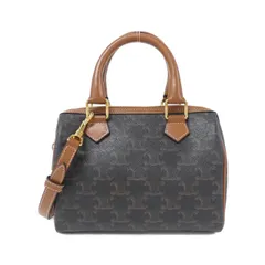 CELINE トリオンフキャンバス スモールボストン バッグショルダー 2025年最新】セリーヌ トリオンフキャンバス ボストンの人気