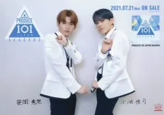 【中古】紙製品 笹岡秀旭＆小池俊司 2SHOTフライヤー 「CD PRODUCE 101 JAPAN SEASON2」 タワーレコード渋谷店限定購入特典