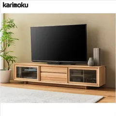 EGC69 カリモク テレビボード QU52 オーク材 モルトブラウン 18万