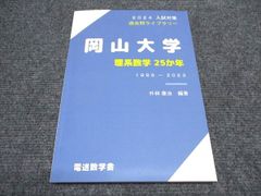 電送数学舎 岡山大学 数学 2024 入試対策 過去問ライブラリー 理系数学