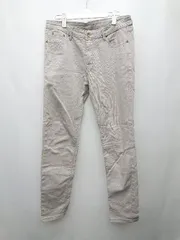 ◇ antiqua アンティカ ストレッチ カジュアル スキニー デニム ジーンズ パンツ サイズL グレージュ系 メンズ P 【1310020005237】