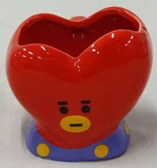 [중고] 머그컵·탕만 TATA(부이) 다이컷 머그컵 [BT21 CAFE ~GLEE FREE TIME~]