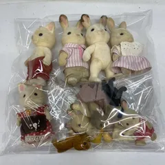 【中古】本体のみ・状態不良)シルバニアファミリー 人形まとめ[22]