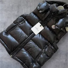 Moncler BORMES black ダウンベスト