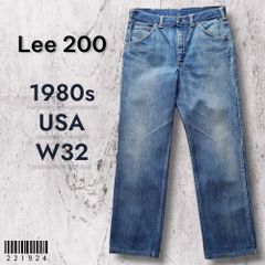 濃紺 80s Lee 200 W32 L30 USA - メルカリ