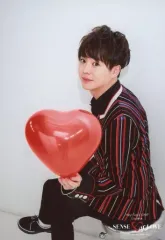 【中古】生写真(ジャニーズ) Hey! Say! JUMP/有岡大貴/膝上・座り・衣装紺赤・左手ハート/「Hey! Say! JUMP LIVE TOUR SENSE or LOVE」オリジナルフォトセット