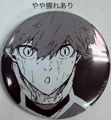 ブルーロック展 推しキャラバッジコレクション 黒名蘭世 黒名蘭世(正面/汗)