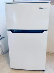 ①✅Hisense2ドア冷凍冷蔵庫✅ ✅HR-B95A✅送料設置無料 Amazon.co.jp: ハイセンス 小型 冷蔵庫 幅48.1cm 93L ホワイト