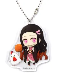 【中古】雑貨 竈門禰豆子 「鬼滅の刃×ローソン アクリルキーホルダー」