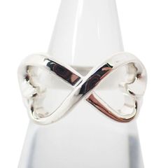 ティファニー　925 ハート　リング　指輪　10号 TIFFANY&Co.】ティファニー オープンハート シルバー925 10号